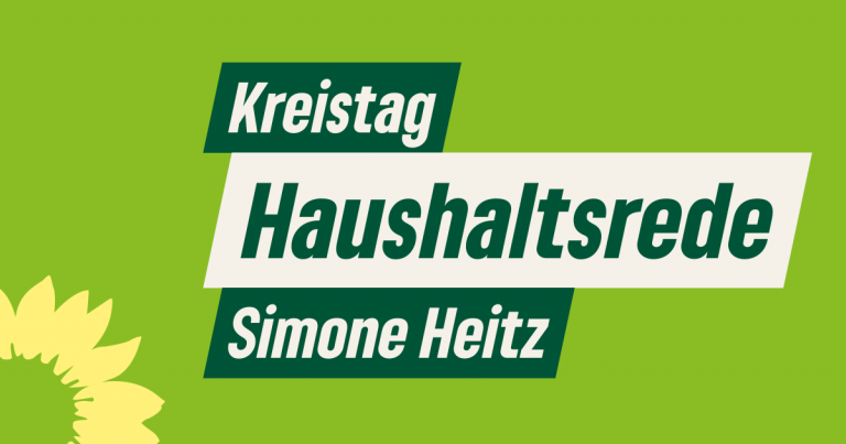 Rede aus der Kreistagssitzung am 11.12.2023 – Haushaltsrede – Simone Heitz