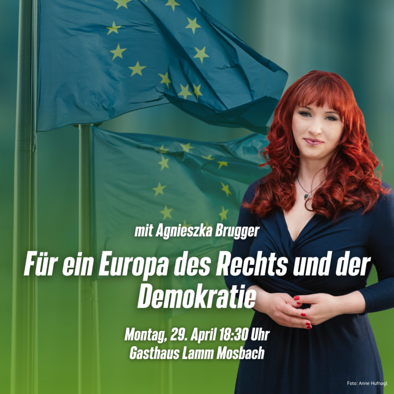 Für ein Europa des Rechts und der Demokratie (29. April)