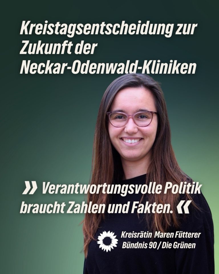 Rede Klinikentscheidung 20. Mai 2026, Maren Fütterer